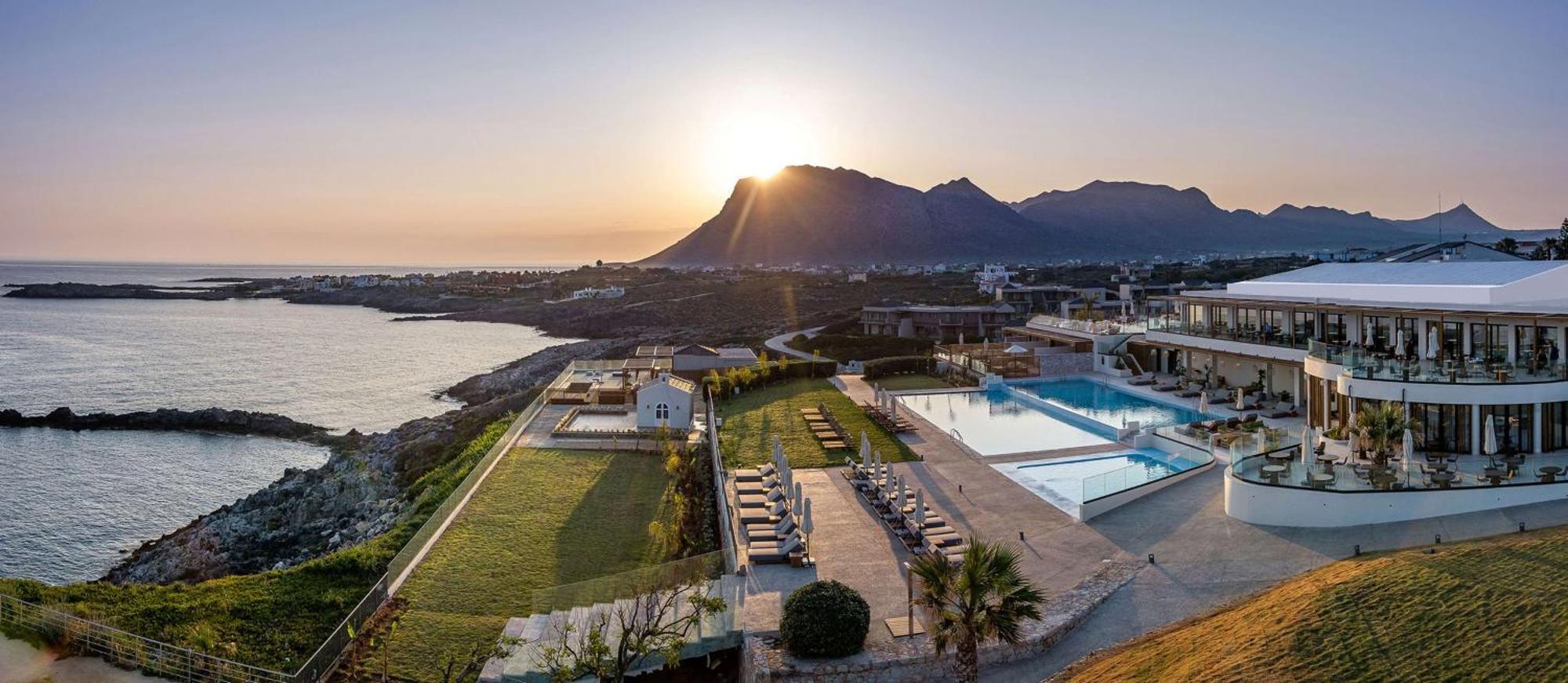 Isla Brown Chania Resort, Curio Collection By Hilton Stavrós Exterior foto