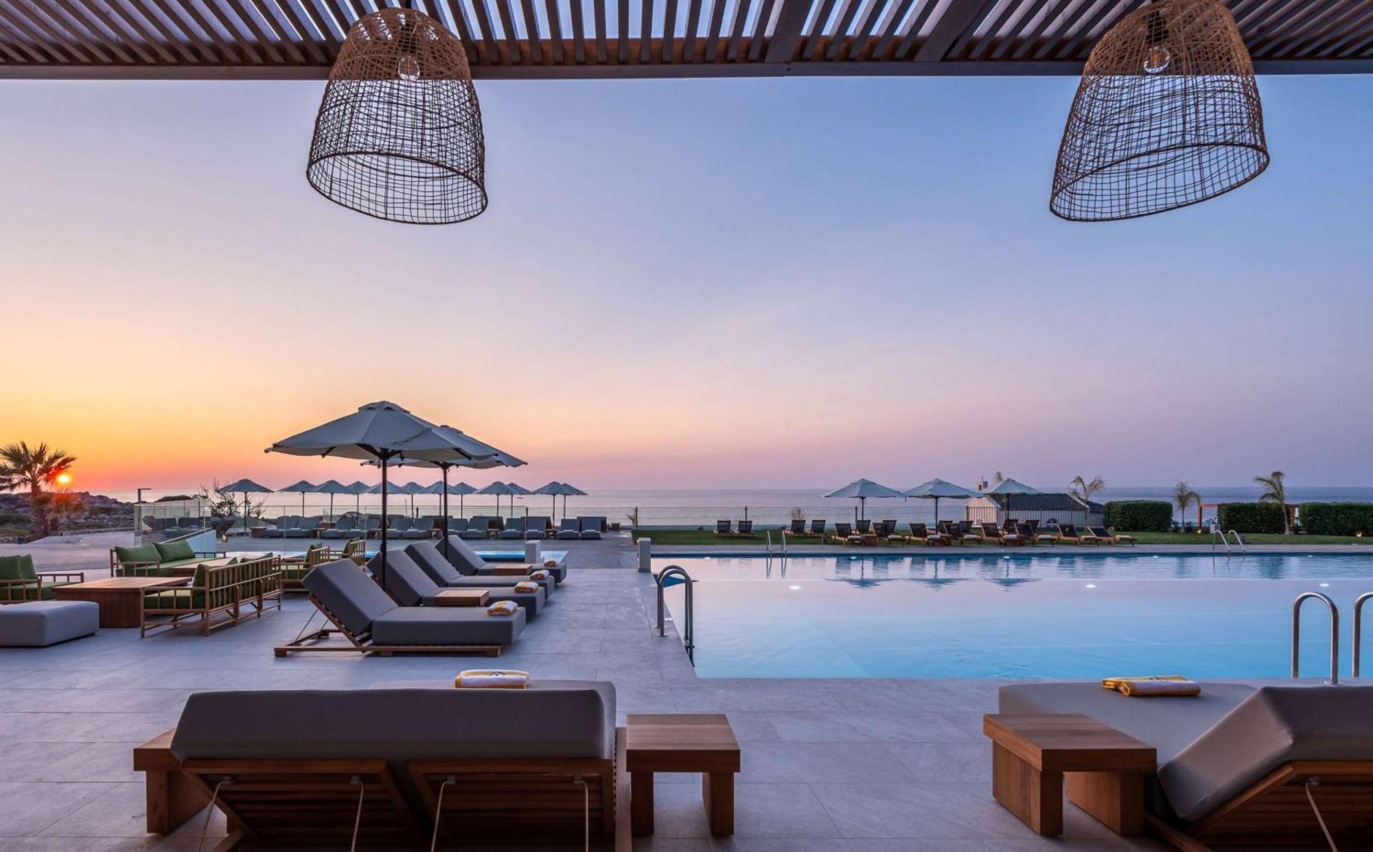 Isla Brown Chania Resort, Curio Collection By Hilton Stavrós Exterior foto